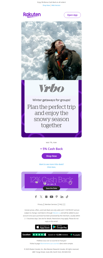 🏖 Plan the perfect trip at Vrbo plus 5X Cash Back