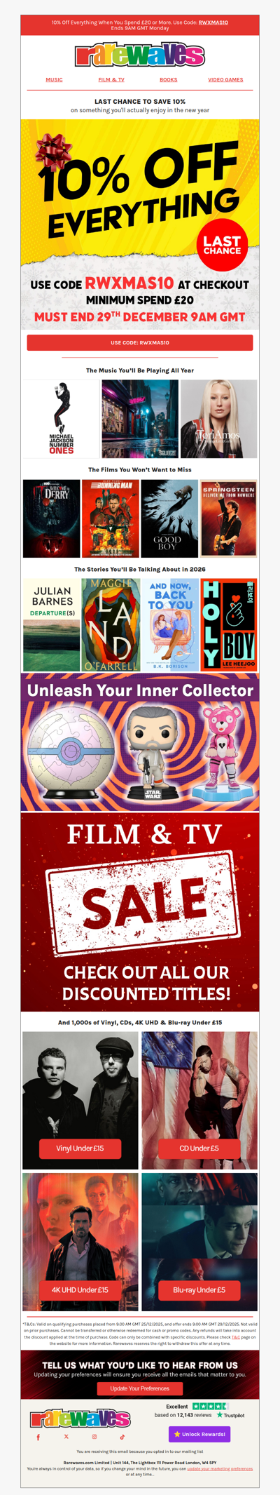 Hurry! 10% Off Everything Ends Soon!