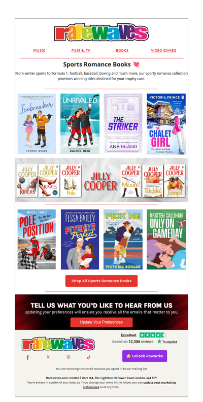 Fall in Love with Sports Romance! 🏆