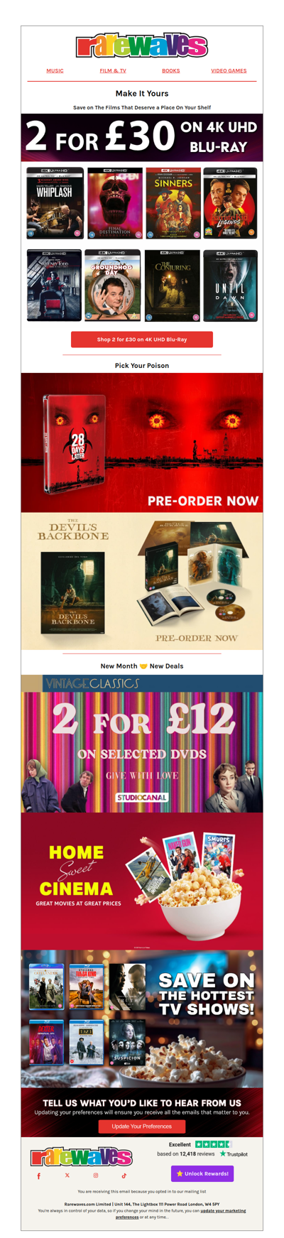 Big Titles Await at Small Prices!