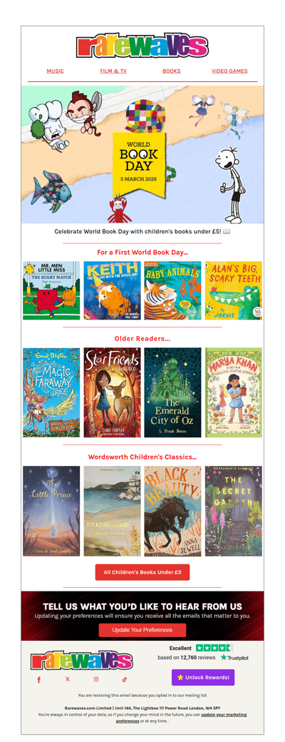 Celebrate World Book Day! 📚