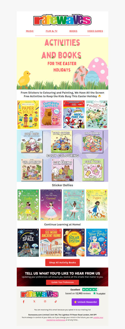 Screen Free Activities to Keep the Kids Busy This Easter Holiday 🐣