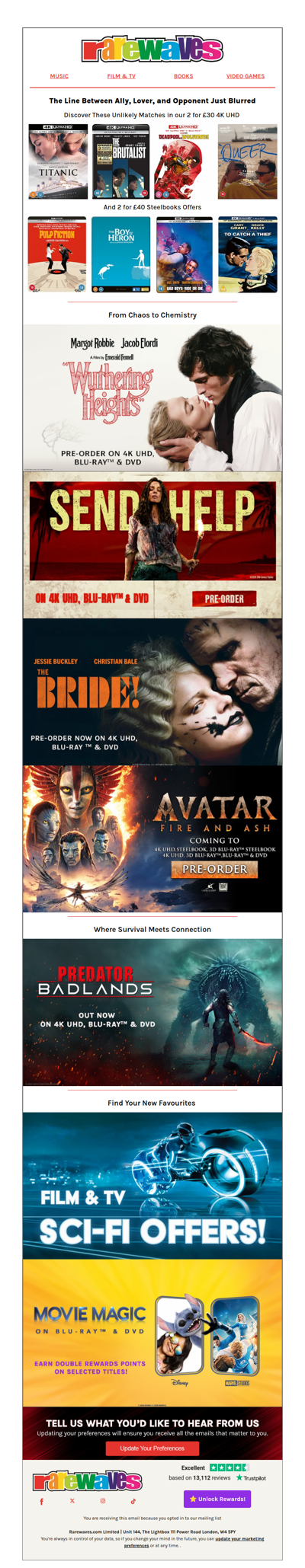 Love, Power & Unmissable Offers