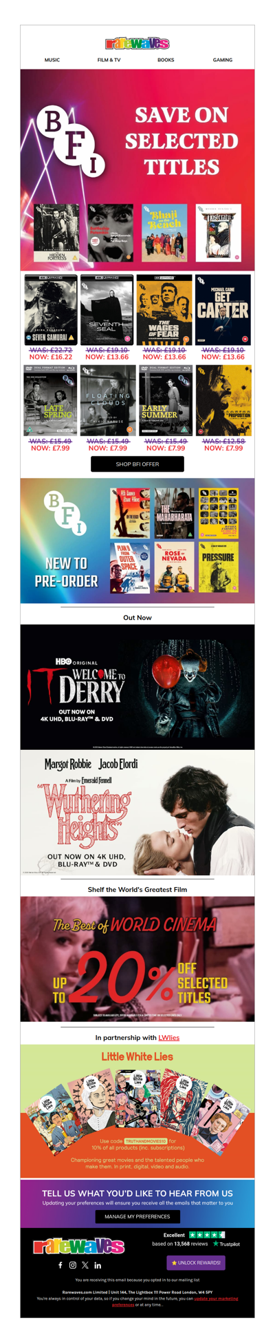 Stack Your Shelf with BFI Offers