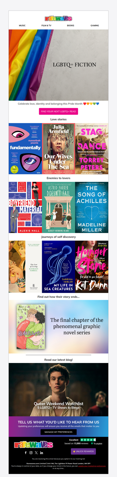 Celebrate Pride with New Reads!