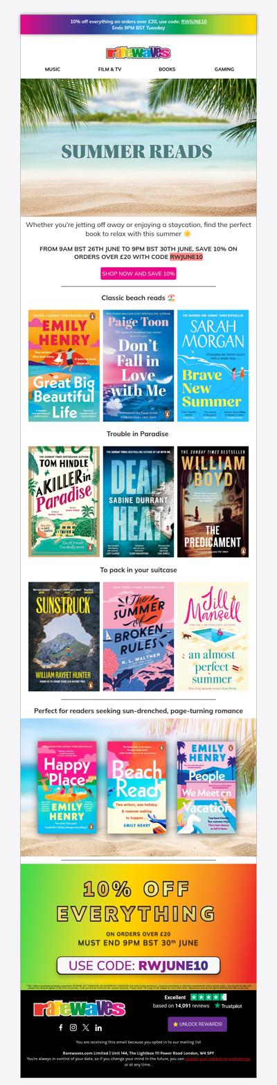 Unwind with These Must-Read Summer Picks!