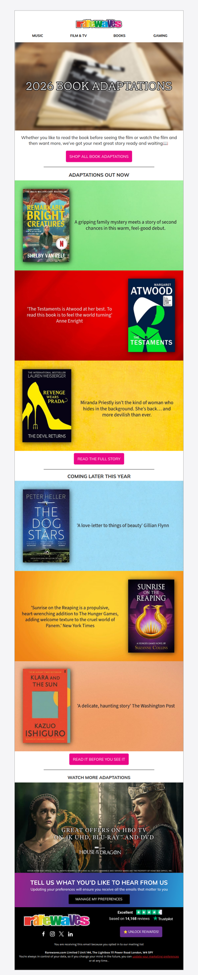 Don't Miss These 2026 Book Adaptations!