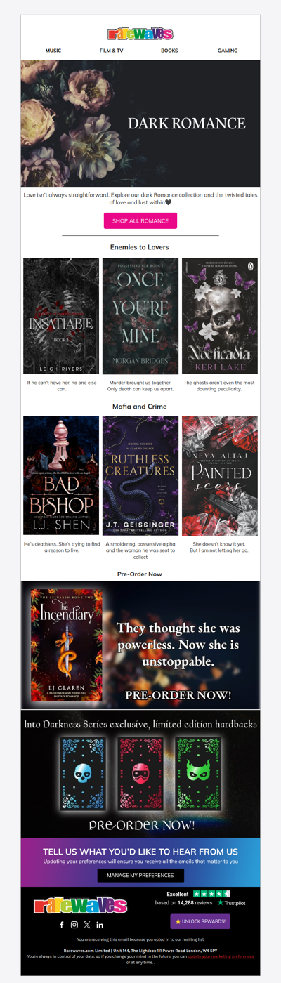 Discover Your Next Obsession in Dark Romance!