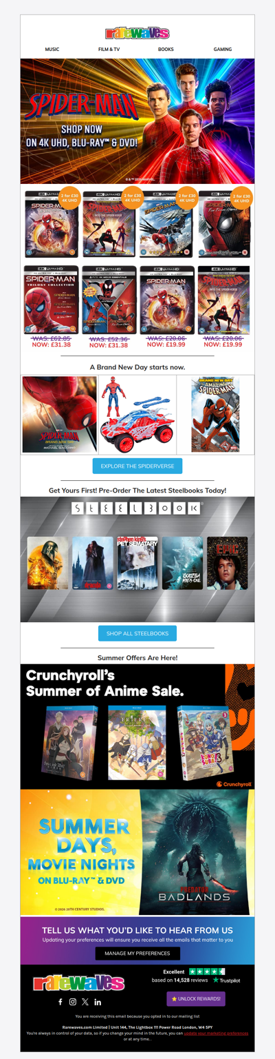Catch the Best Spider-Man Deals Now!🕸️