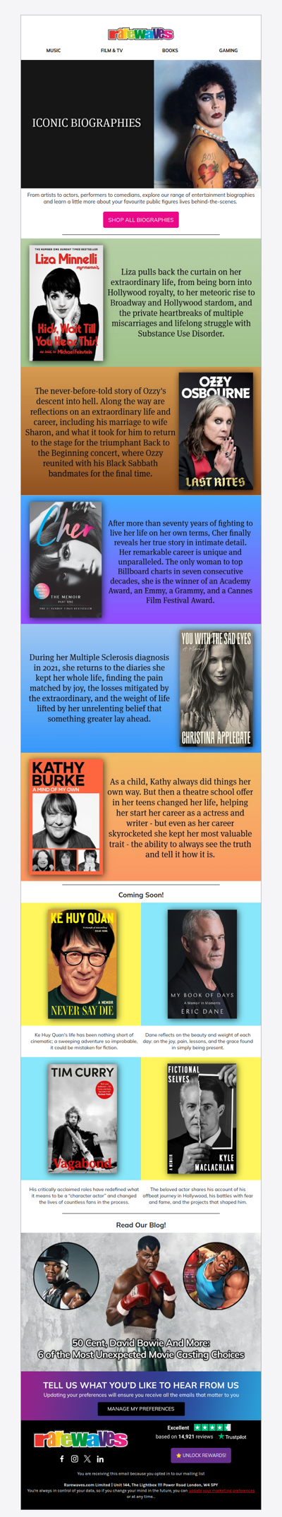Get Inspired by Iconic Biographies!