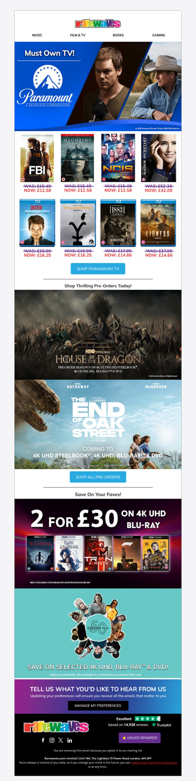 Don't Miss Out On Paramount TV Savings!
