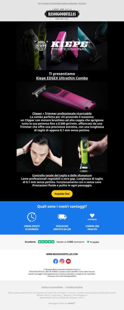 🆕 Kiepe Professional Edgex Ultrathin Combo: Power. Precision. Control.