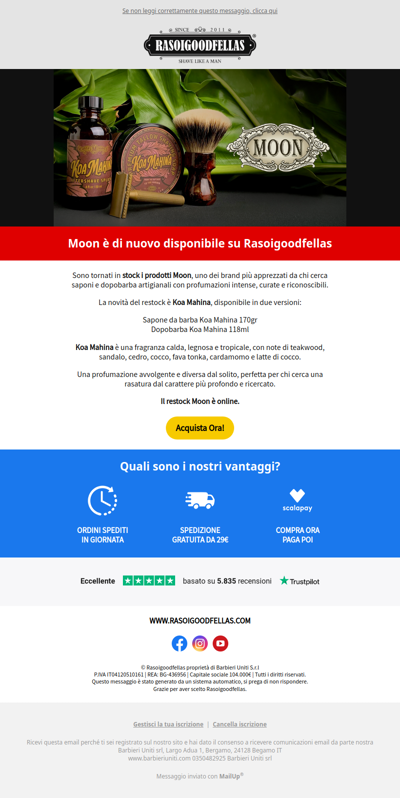 🌕 Moon è tornato. E c’è una nuova fragranza da scoprire!