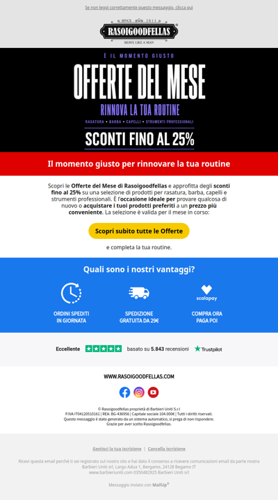 Le offerte del mese sono arrivate!