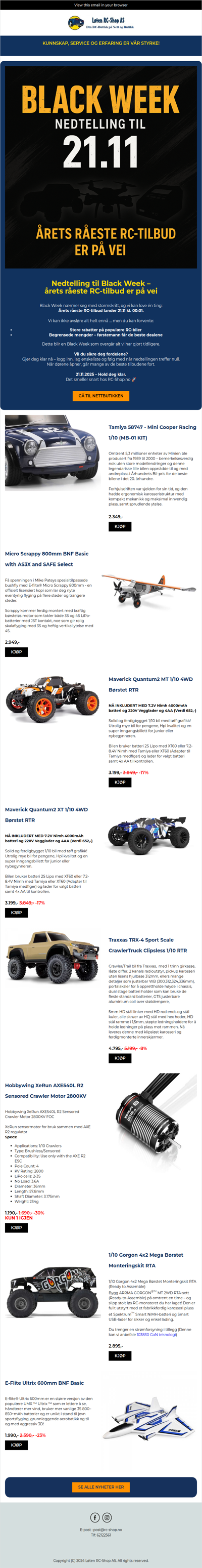 21.11 starter det. Du vil ikke gå glipp av dette. 🔥