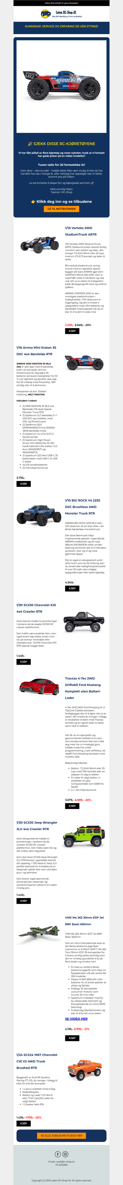 Har du sett disse rc-bilene? 🤩