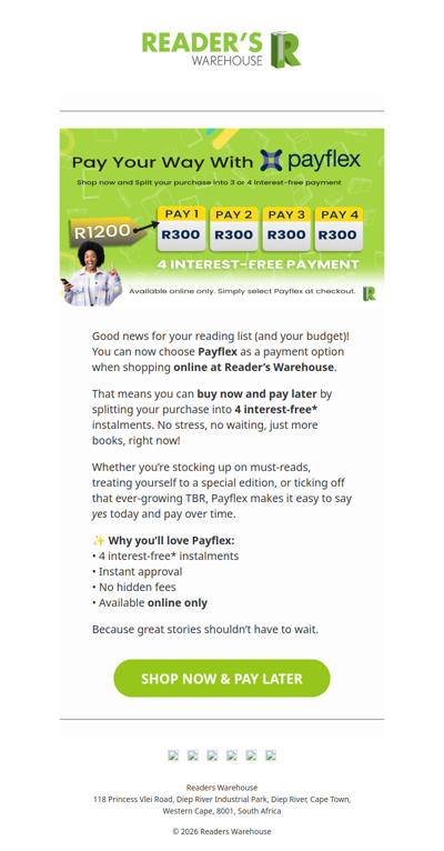 Buy Now, Pay Later with Payflex | Now Available Online