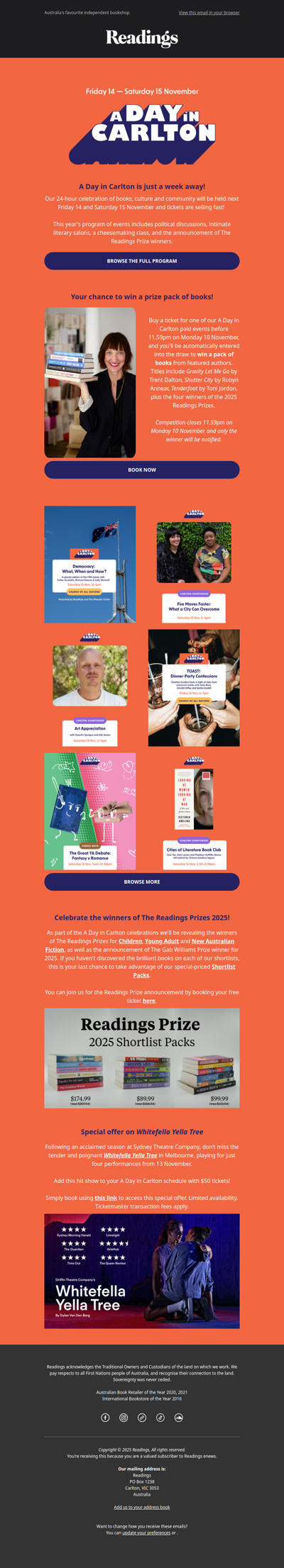 A Day in Carlton is just a week away!