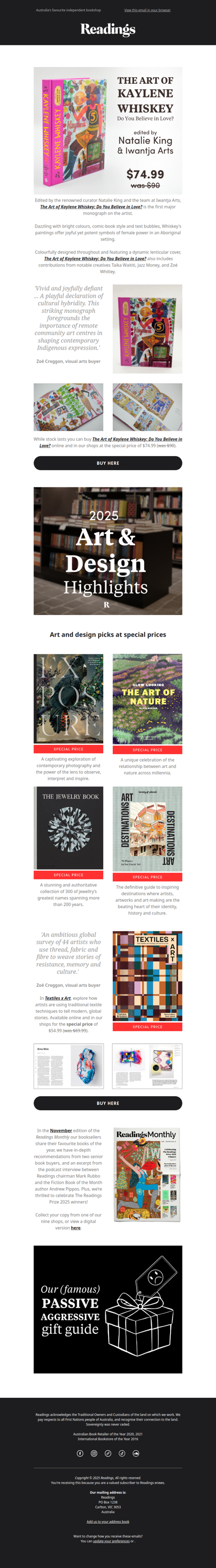 Special price on a vibrant new art monograph