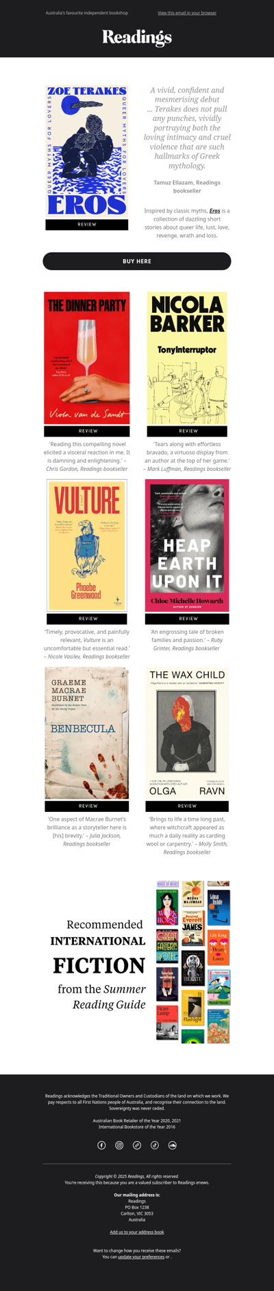 New fiction to discover