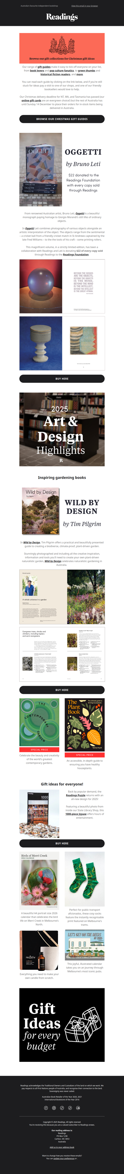 Gift ideas for the holiday season