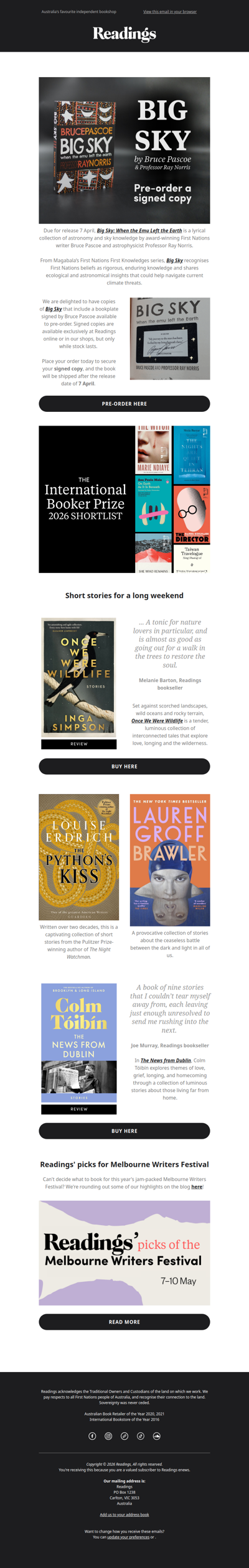 Pre-order a signed copy of Big Sky by Bruce Pascoe