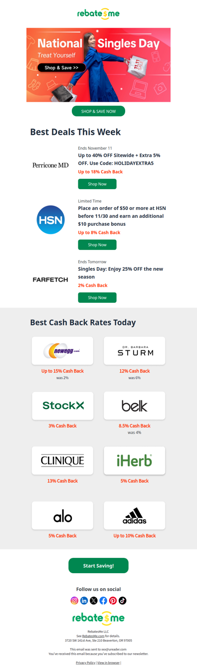 Your Singles Day Deal is waiting inside