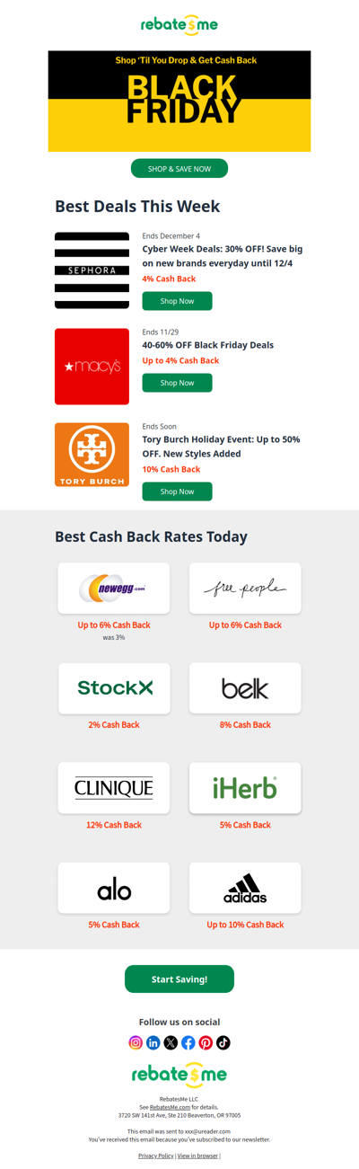 Black Friday Came Early. So Did Your Chance to Win.