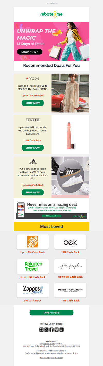 12 Days of Deals are in full swing 🎁