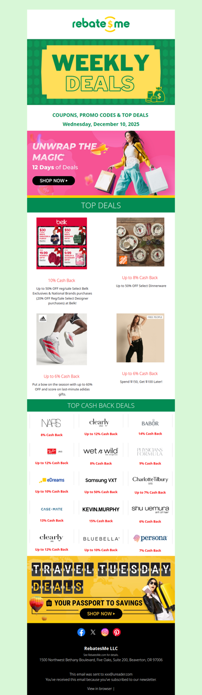 🎁 What Will You Unwrap Today? 12 Days of Deals!