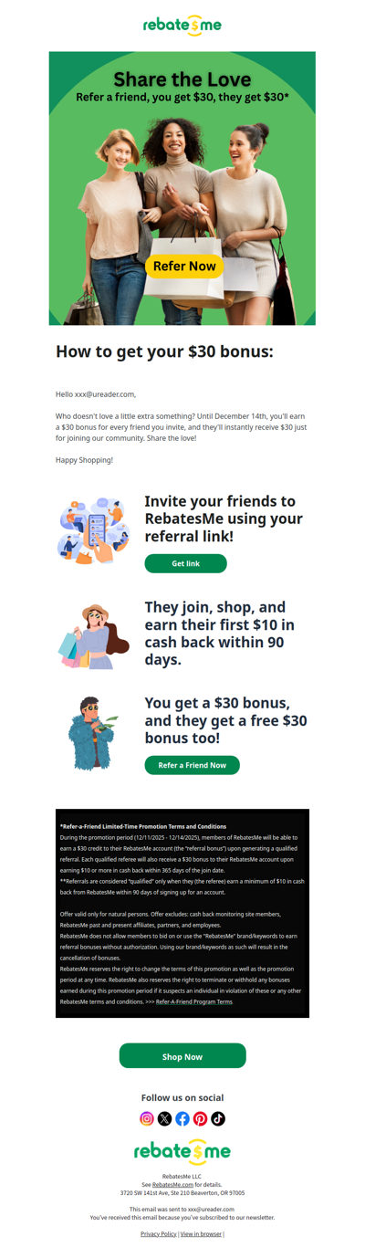 🚀 Your $30 referral bonus is waiting