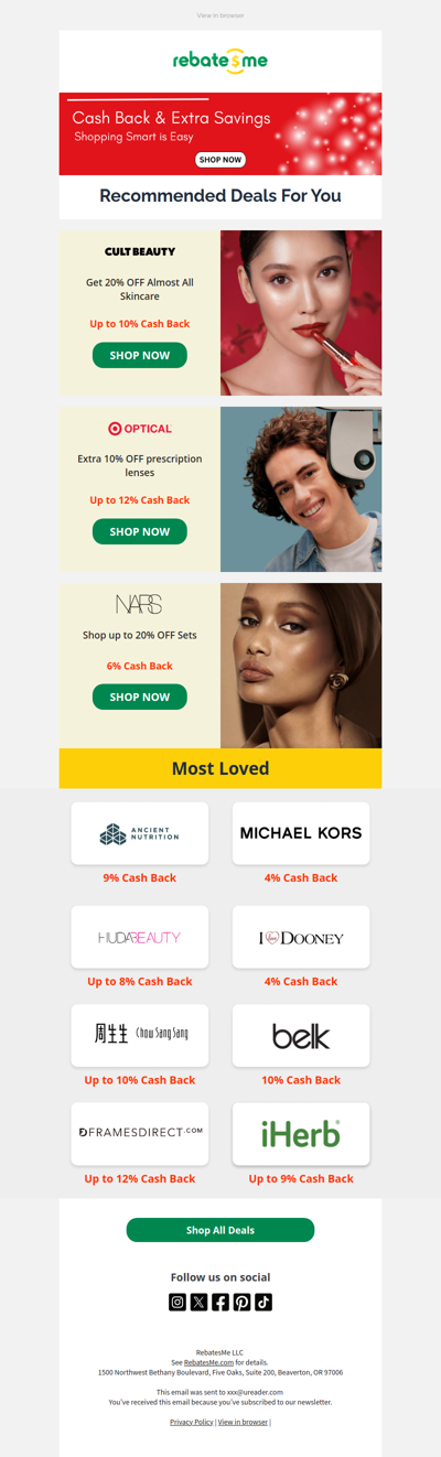 The Cash Back Party is Still Going Strong. 🎉