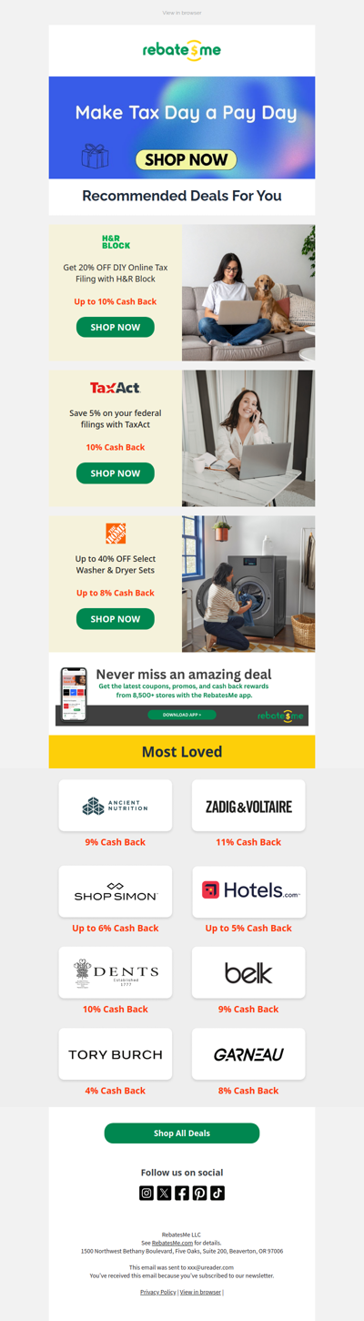 Taxes Done? Time to Shop Smarter