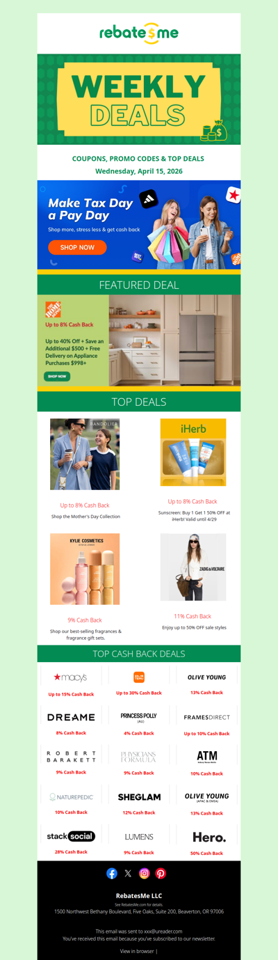 🏡 Save Big on Home + More Deals Inside