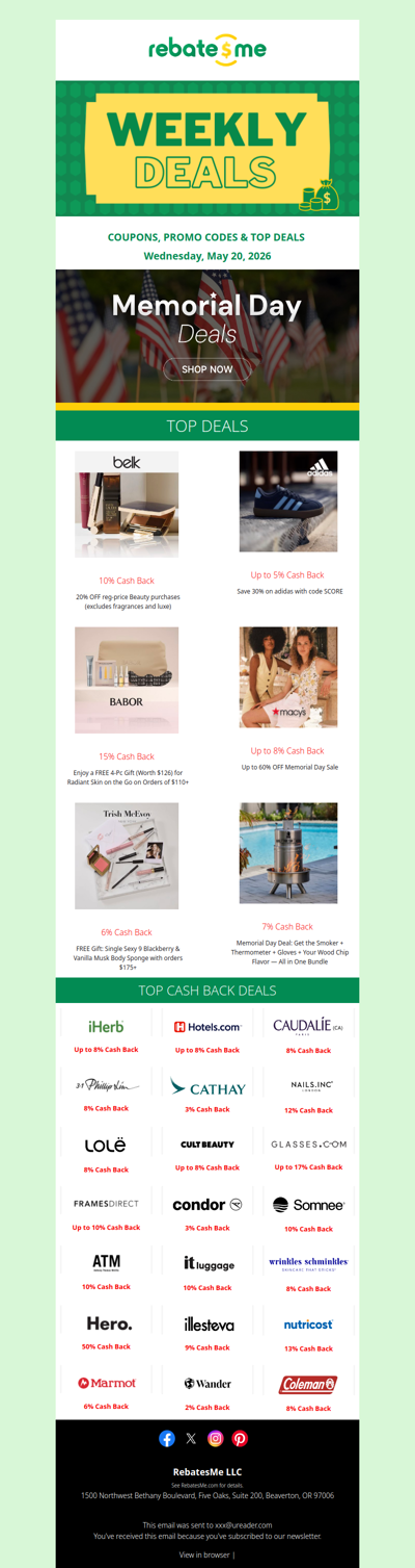 🇺🇸 Memorial Day Deals Are Here!