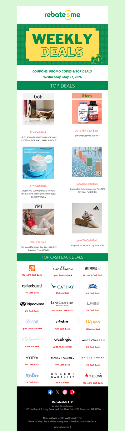✨ New Week, New Savings
