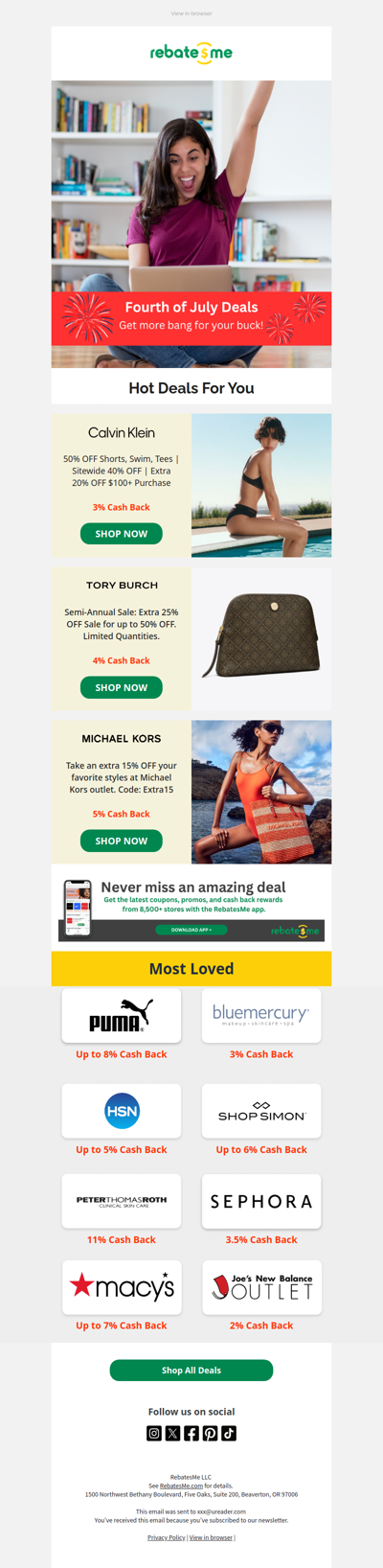 🧨 Final Countdown for Cash Back