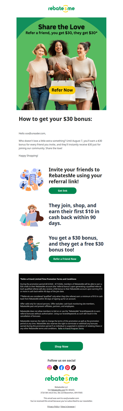 🚀 Your $30 referral bonus is waiting