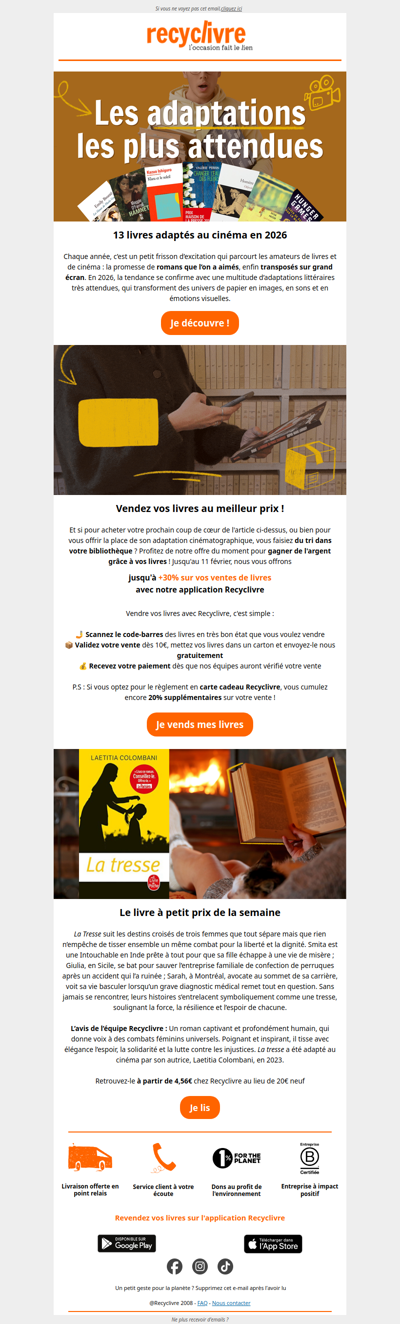 Des livres et des billets 🎫