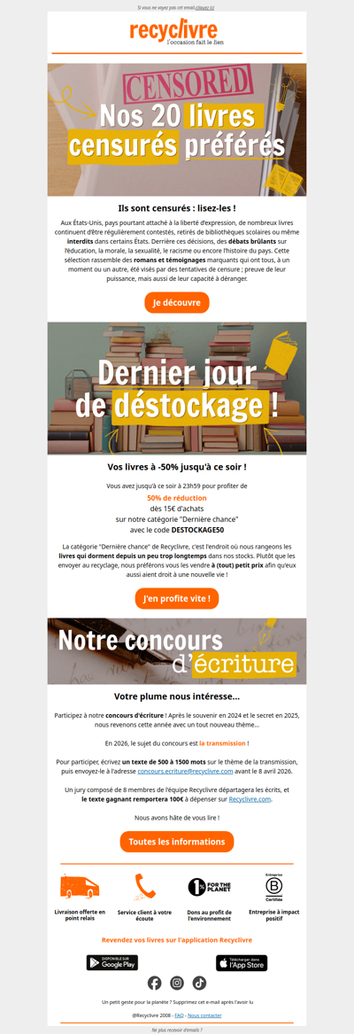 Nos 20 livres censurés préférés