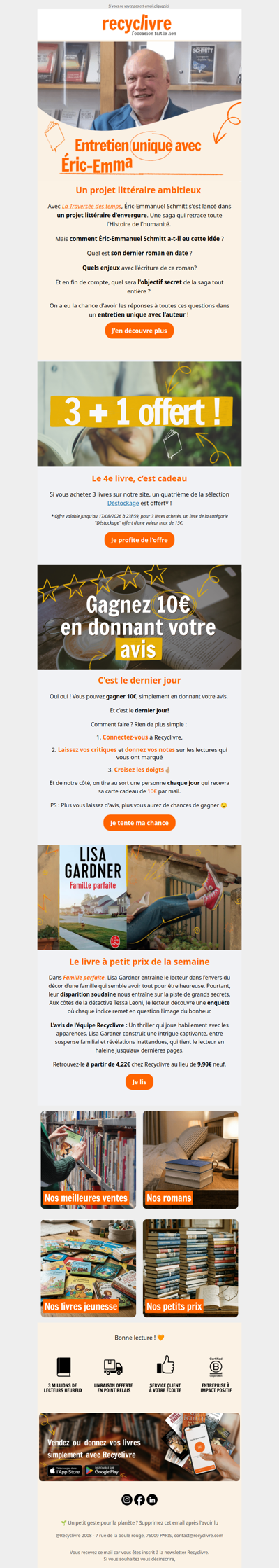 Derniers jours de promos, dernière chance