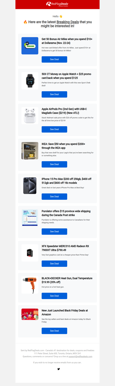 New Dollarama x Air Miles Flash Offer, AirPods Pro at ATL Price, $50 off $200 at IKEA, Apple Watch & iPhone Deals + More