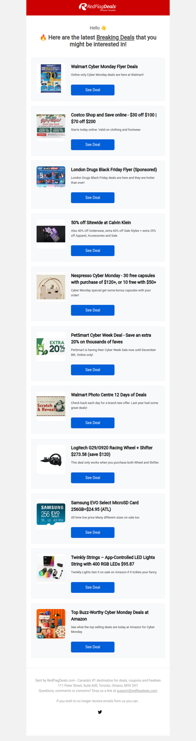 New Walmart Cyber Monday Deals, Costco Spend & Save, Nespresso Bonus Offers, PetSmart Extra 20% Sale + More