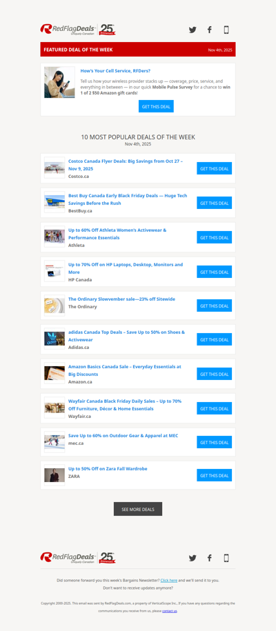 Top Weekly Deals: Early Black Friday Sales - Up to 70% Off at Wayfair, HP and Best Buy, 60% Off Outdoor Apparel  + more!