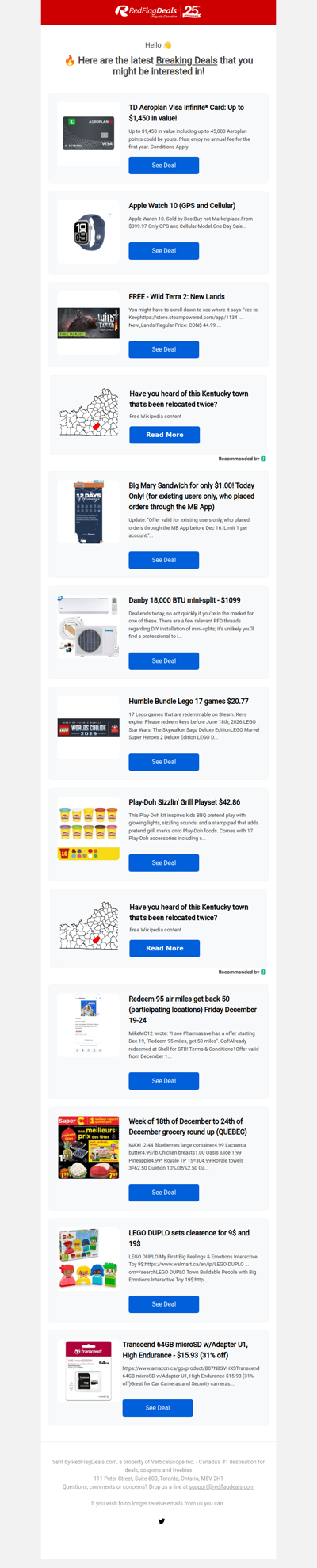 Breaking Deals: Apple Watch Series 10 Sale from Best Buy, Free Game on Steam, $1 Big Mary Sandwich, and more offers!