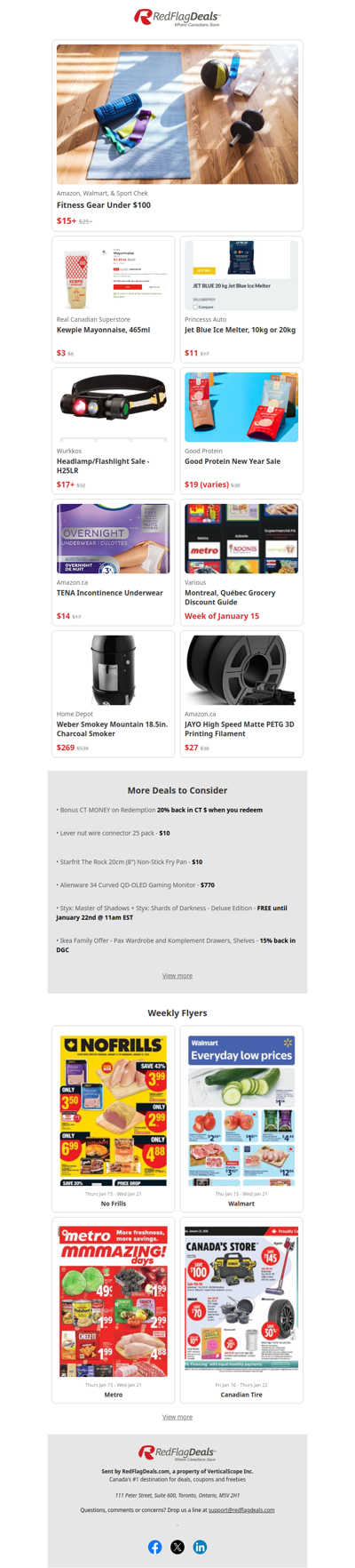 Fitness Gear Under $100, 50% Off Good Protein Subscriptions+ more