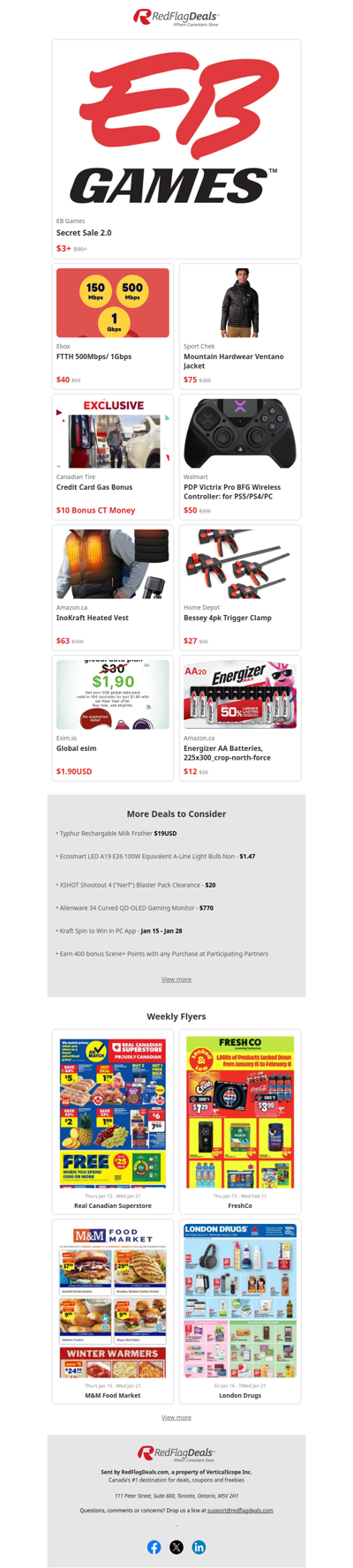 Top Gamer Deals from EB Games, Walmart, Dell + more