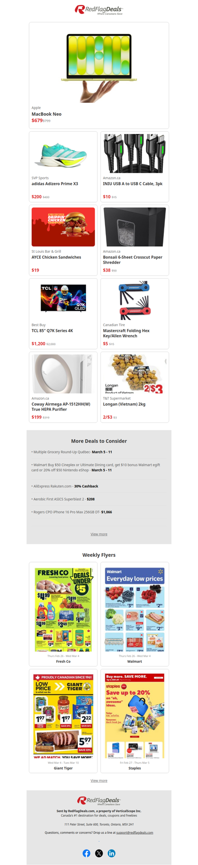 Apple MacBook Neo Only $679 For a Limited Time + more