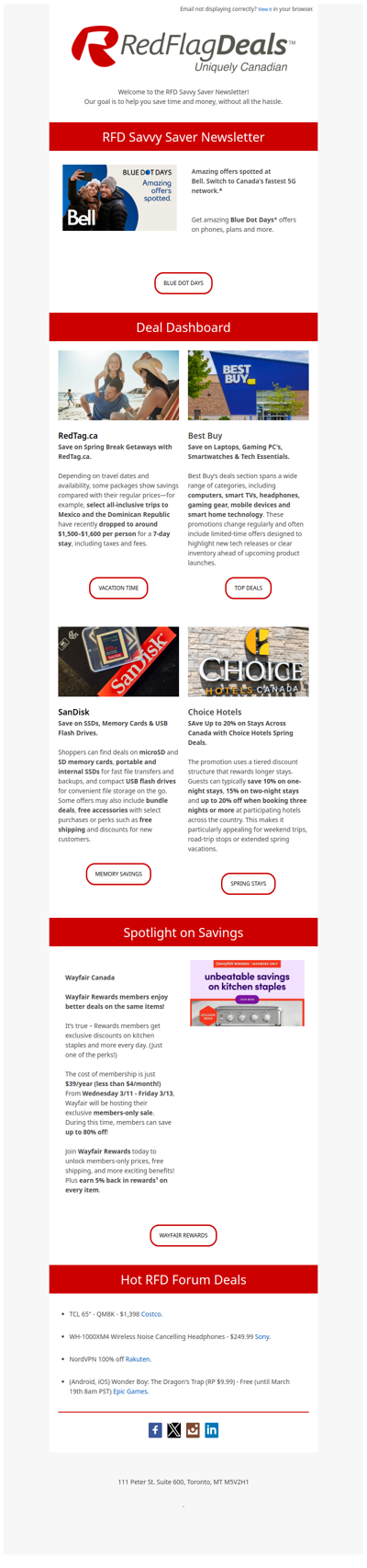 Switch to Canada's Fastest 5G Network with Bell Blue Dot Days + more