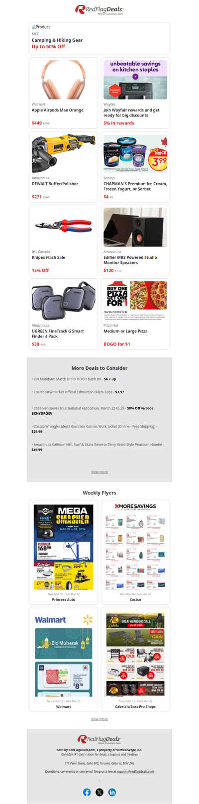 Spring Break Adventures Ahead - 50% Off MEC Camping & Hiking Gear + more